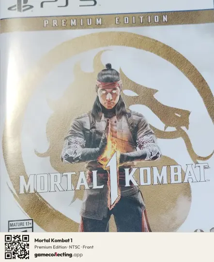 Mortal Kombat 1 PlayStation 5, NTSC box front