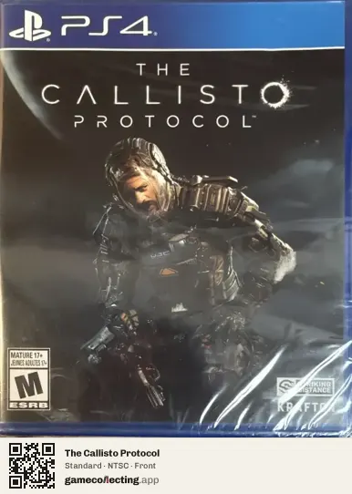 The Callisto Protocol PlayStation 4, NTSC box front