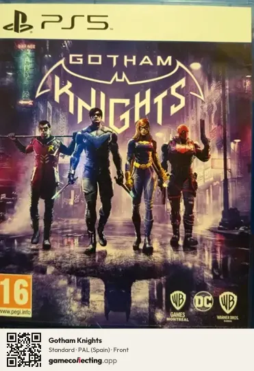 Gotham Knights PlayStation 5, Spain box front