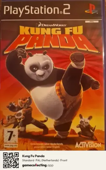 Kung Fu Panda PlayStation 2, Netherlands box front
