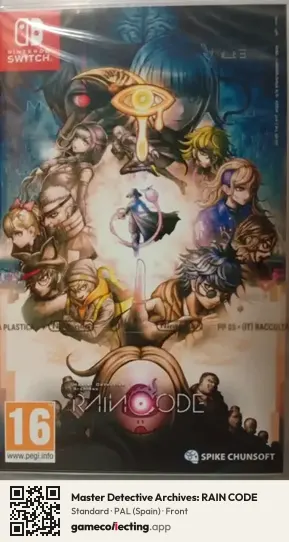 Master Detective Archives: RAIN CODE Nintendo Switch, Spain box front