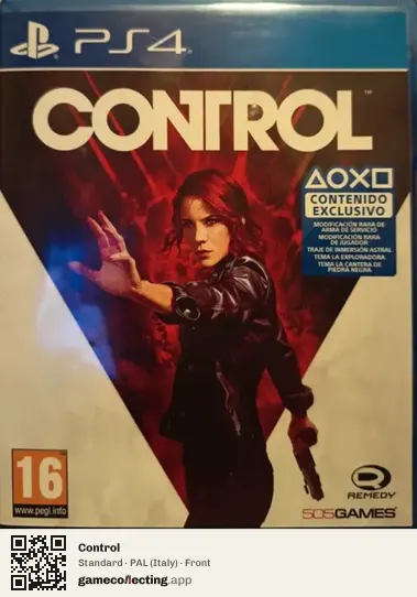 Control PlayStation 4, Italy box front