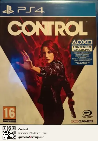 Control PlayStation 4, Italy box front