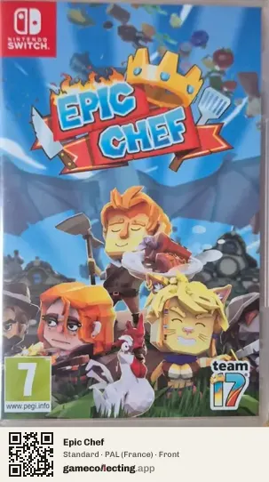 Epic Chef Nintendo Switch, France box front