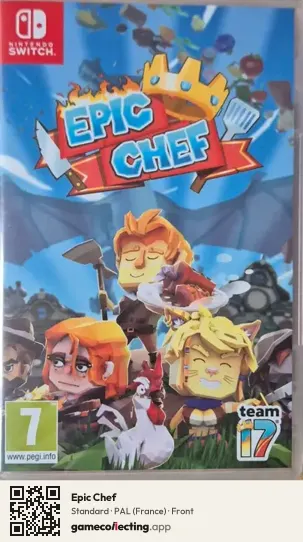 Epic Chef Nintendo Switch, France box front