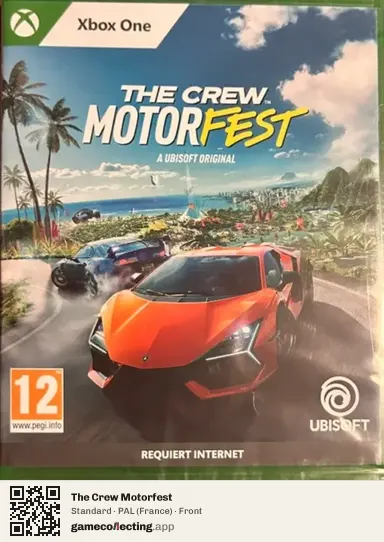 The Crew Motorfest Xbox One, France box front