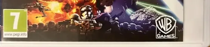 LEGO Star Wars: The Force Awakens, the PEGI square on its front