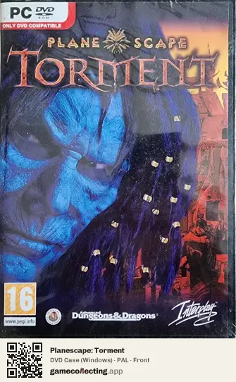 Planescape: Torment Computer, PAL box front