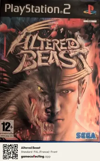 Altered Beast PlayStation 2, France box front