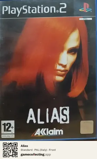 Alias PlayStation 2, Italy box front