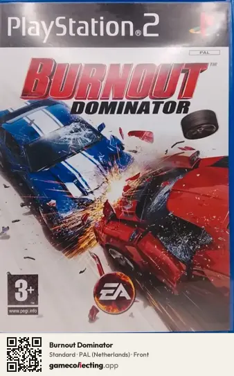 Burnout Dominator PlayStation 2, Netherlands box front