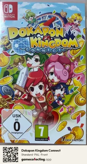 Dokapon Kingdom Connect Nintendo Switch, PAL box front