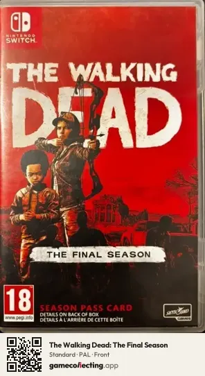 The Walking Dead: The Final Season Nintendo Switch, PAL box front