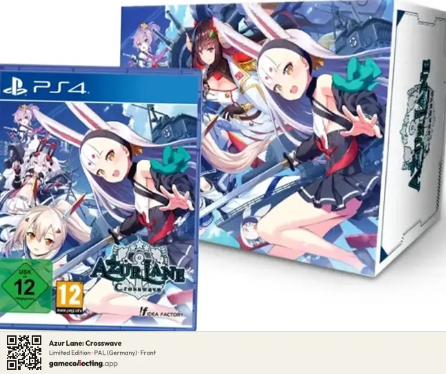 Azur Lane: Crosswave PlayStation 4, Germany box front