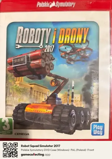 Robot Squad Simulator 2017 Computer, Poland box front
