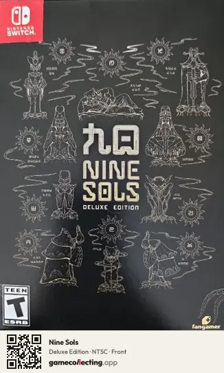 Nine Sols Nintendo Switch, NTSC box front