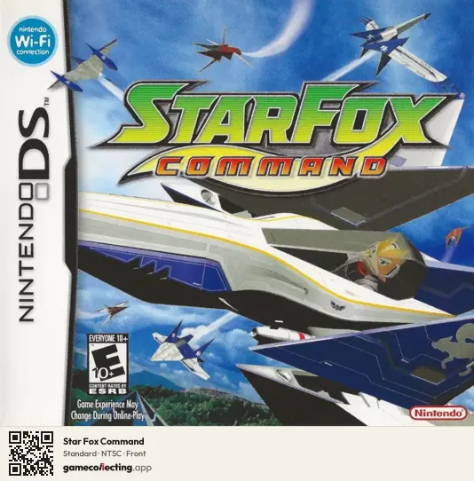 Star Fox Command Nintendo DS, NTSC box front