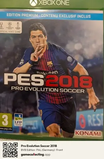 Pro Evolution Soccer 2018 Xbox One, Germany box front