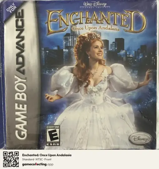 Enchanted: Once Upon Andalasia Game Boy Advance, NTSC box front