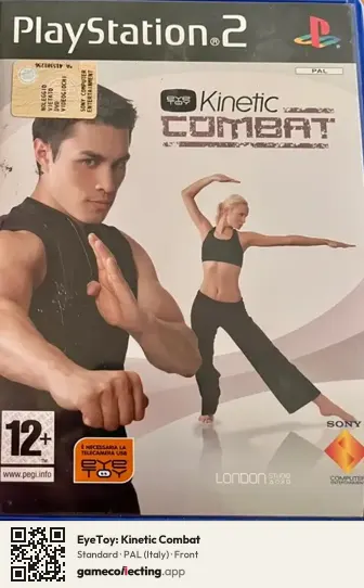 EyeToy: Kinetic Combat PlayStation 2, Italy box front