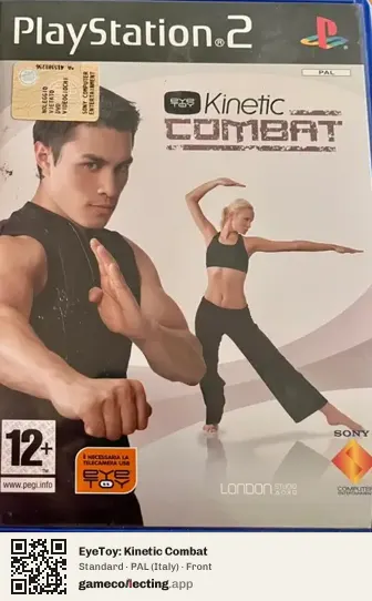 EyeToy: Kinetic Combat PlayStation 2, Italy box front