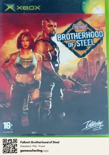 Fallout: Brotherhood of Steel Xbox, PAL box front