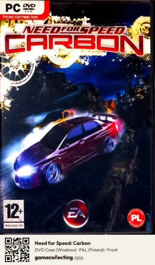 Need for Speed: Carbon Computer, Poland box front