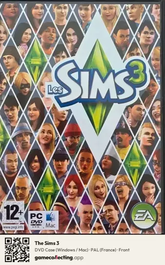 The Sims 3 Computer, France box front