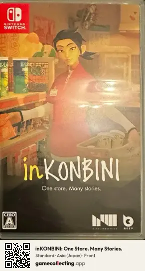 inKONBINI: One Store. Many Stories. Nintendo Switch, Japan box front
