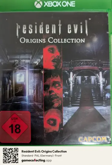 Resident Evil: Origins Collection Xbox One, Germany box front