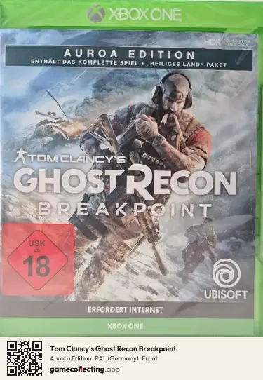 Tom Clancy's Ghost Recon Breakpoint Xbox One, Germany box front