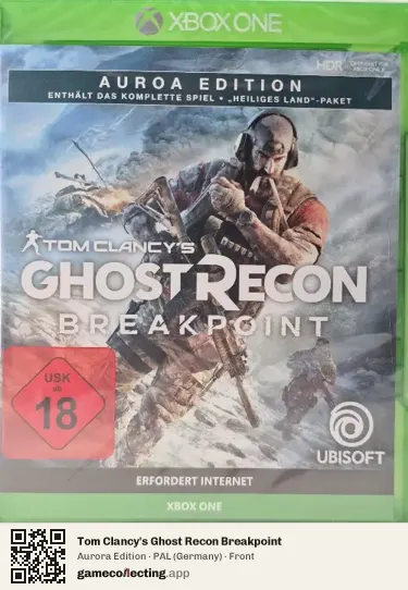 Tom Clancy's Ghost Recon Breakpoint Xbox One, Germany box front