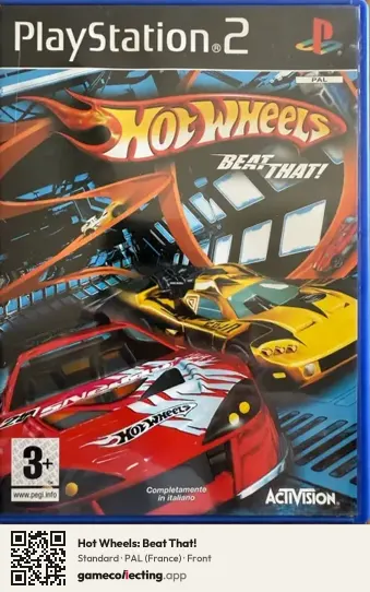 Hot Wheels: Beat That! PlayStation 2, France box front