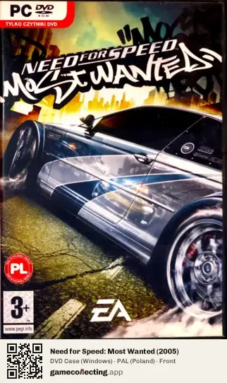 Need for Speed: Most Wanted (2005) Computer, Poland box front