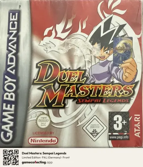 Duel Masters: Sempai Legends Game Boy Advance, Germany box front