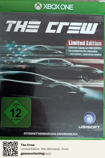 The Crew Xbox One, Germany box front