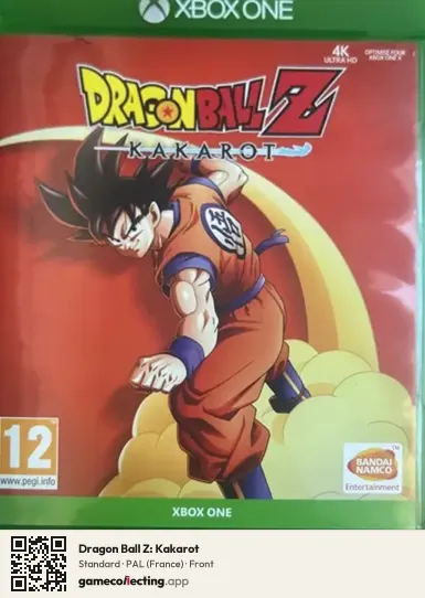 Dragon Ball Z: Kakarot Xbox One, France box front