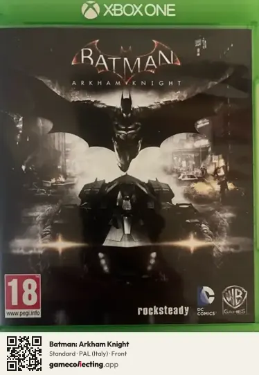Batman: Arkham Knight Xbox One, Italy box front