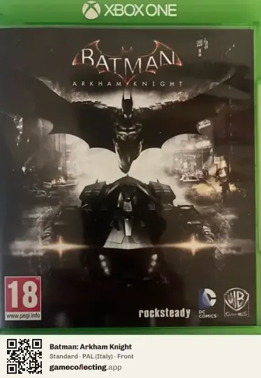 Batman: Arkham Knight Xbox One, Italy box front