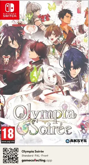 Olympia Soirée Nintendo Switch, PAL box front