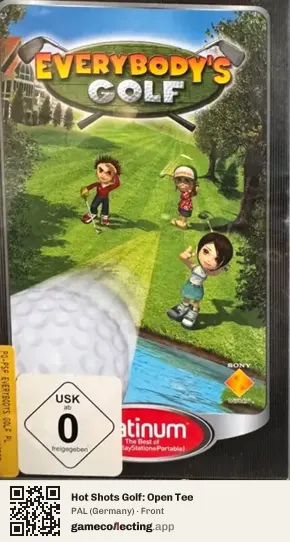 Hot Shots Golf: Open Tee PlayStation Portable, Germany box front