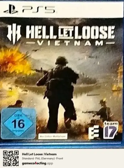 Hell Let Loose: Vietnam PlayStation 5, Germany box front