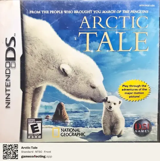 Arctic Tale Nintendo DS, NTSC box front