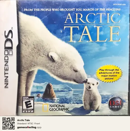 Arctic Tale Nintendo DS, NTSC box front
