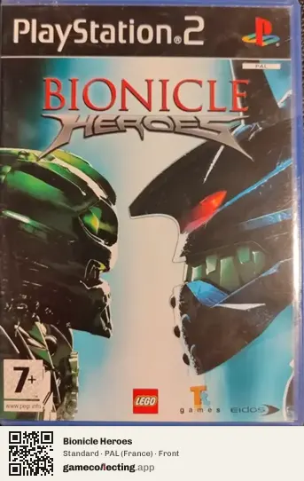 Bionicle Heroes PlayStation 2, France box front