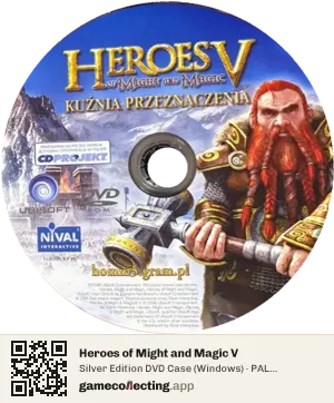 Heroes of Might and Magic V Computer, PAL disc