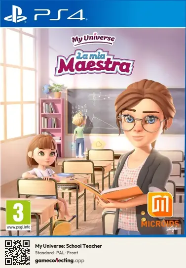 My Universe: School Teacher PlayStation 4, PAL box front