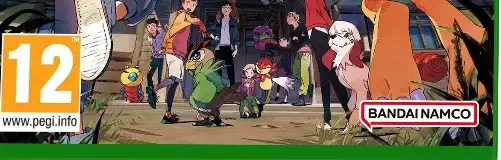 Digimon Survive, the PEGI square on its front