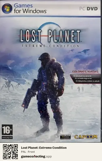 Lost Planet: Extreme Condition Computer, PAL box front