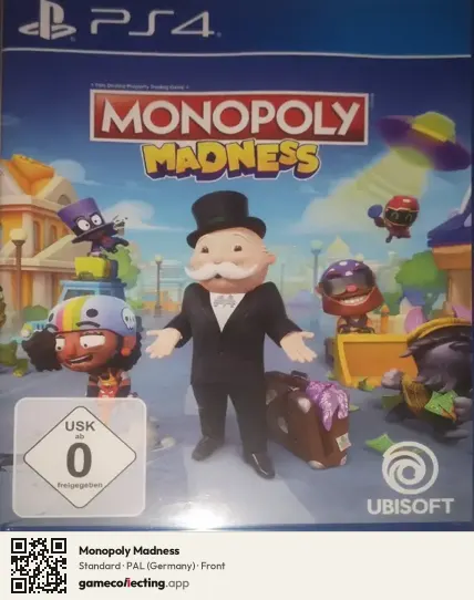 Monopoly Madness PlayStation 4, Germany box front